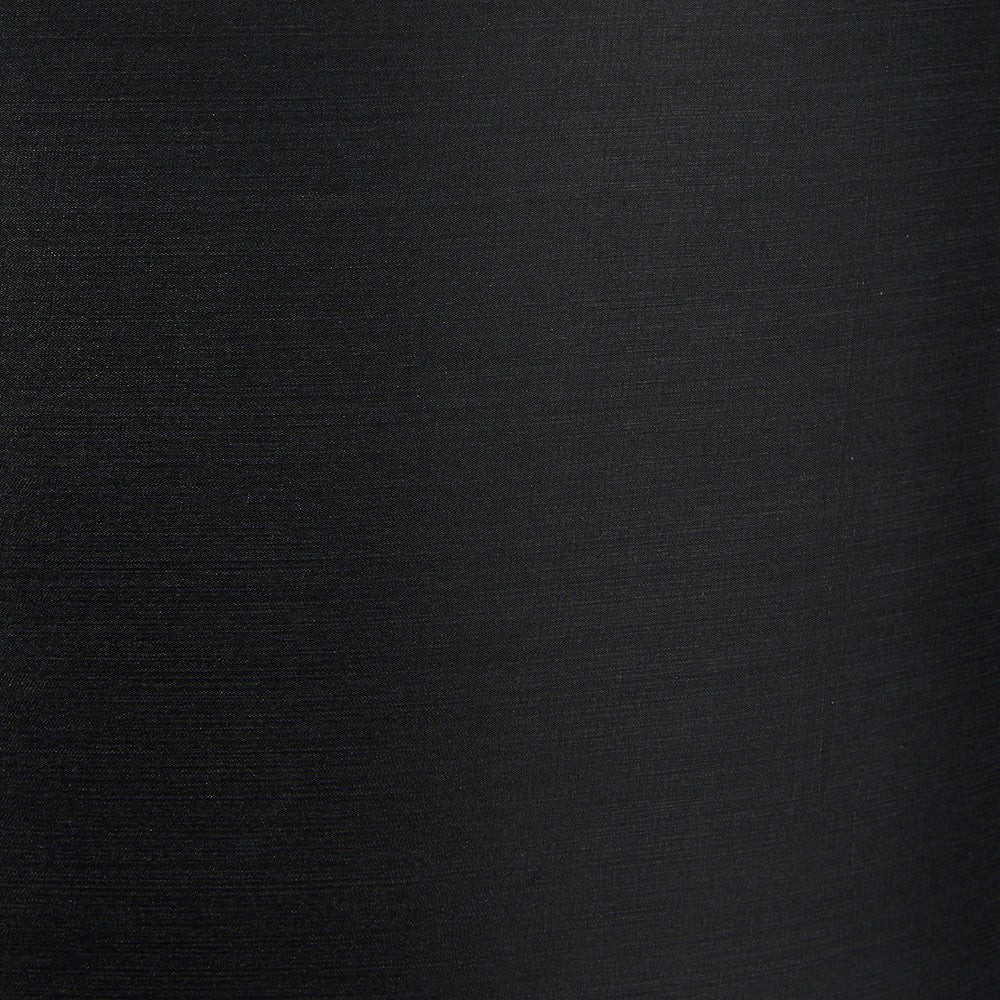 Zara 40cm Black Silk Cylinder Drum Lampshade